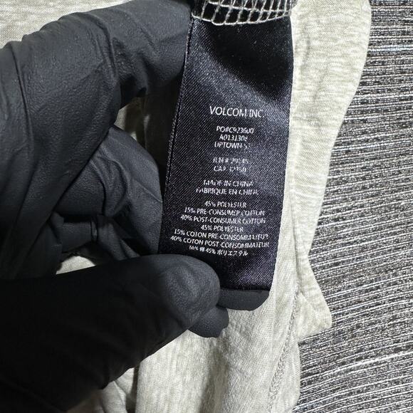 Volcom Jeans Shirt Men's M Green Short Sleeve Pocket - Picture 11 of 13